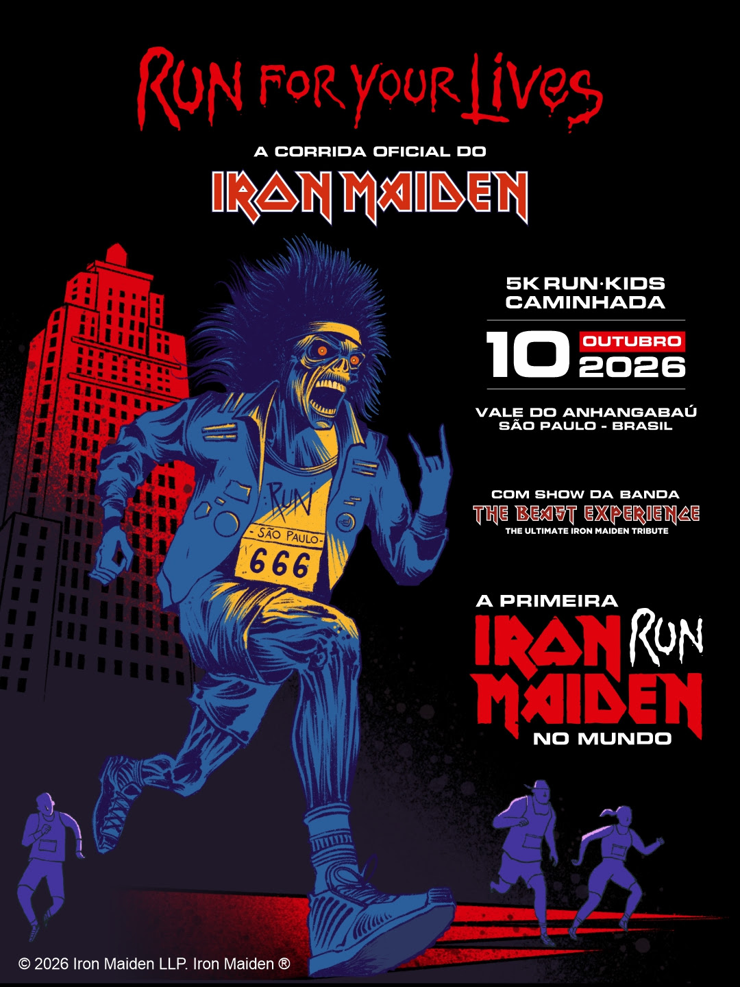 São Paulo sedia a primeira corrida oficial do Iron Maiden no mundo